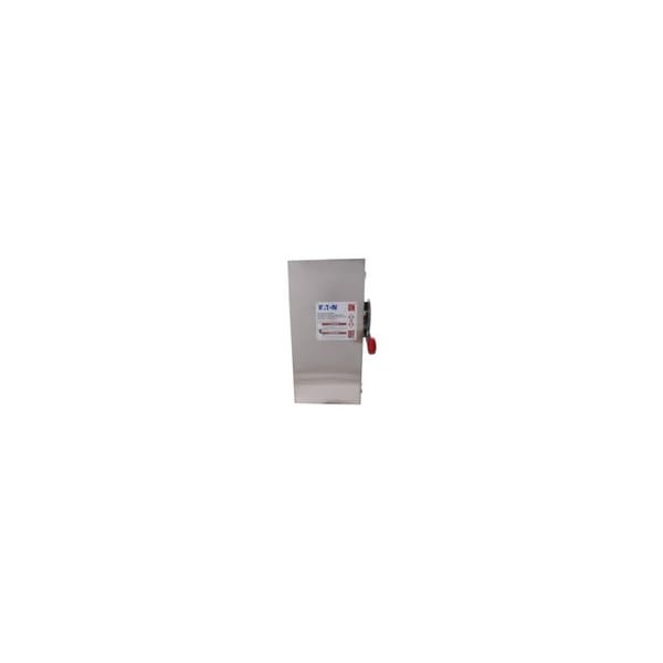 Eaton Safety Switch, Fusible, Single Phase, NEMA 4X, 316 stainless steel DH363NWK316 - main